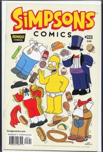 Simpsons Comics #223 (2015) Homer Simpson