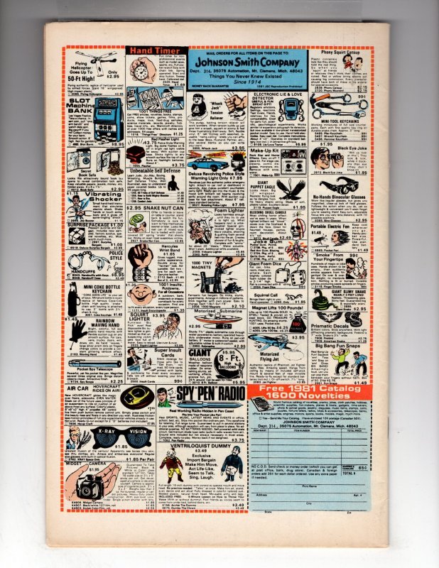 Moon Knight #10 (1981)  7.0-7.5 Original Series ~ Bronze Marvel  / AO2