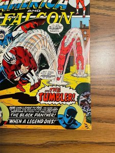 Captain America #169(CGC 8.5 VFN+ Crack-Out) 1st Moonstone, Black Panther /1974