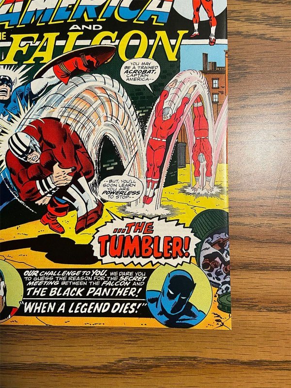 Captain America #169(CGC 8.5 VFN+ Crack-Out) 1st Moonstone, Black Panther /1974