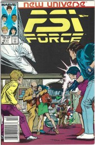 Psi-Force #12 Newsstand Edition (1987)