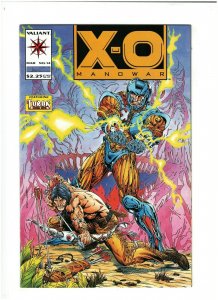 X-O Manowar #14 NM- 9.2 Valiant Comics 1993 Turok Crossover, Bart Sears