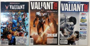 FCBD Valiant Lot 3 #2012, 2013, 2015 2015 Valiant Faith Herbert Comics
