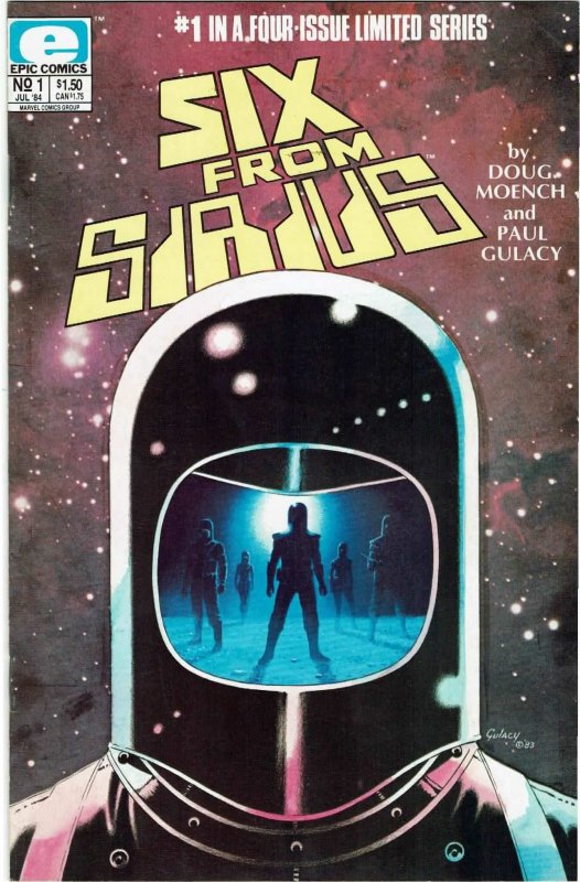 Six From Sirius #1,2,3,4 Epic VF