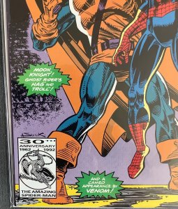 Web of Spider-Man #94 Direct Edition (1992, Marvel) NM+