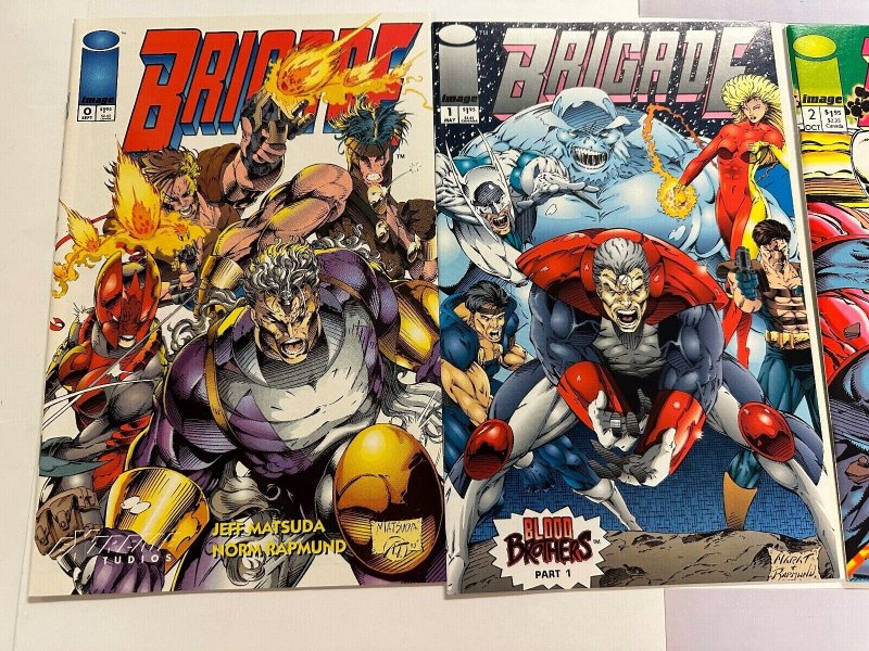 4 Brigade Image Comics # 0 1 2 3 Spawn Shadowhawk 102 CT6