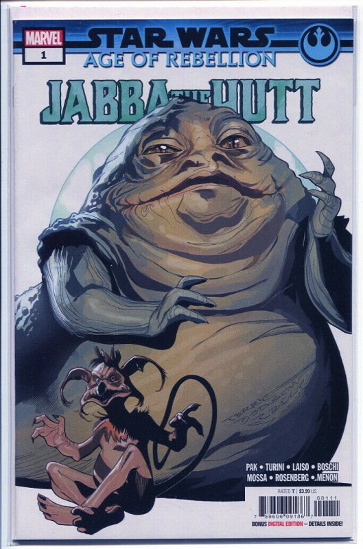 STAR WARS AOR JABBA THE HUTT (2019 MARVEL) #1