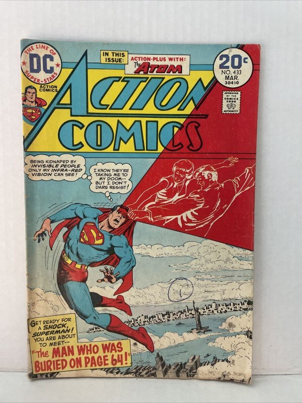 Action Comics #433 READER COPY