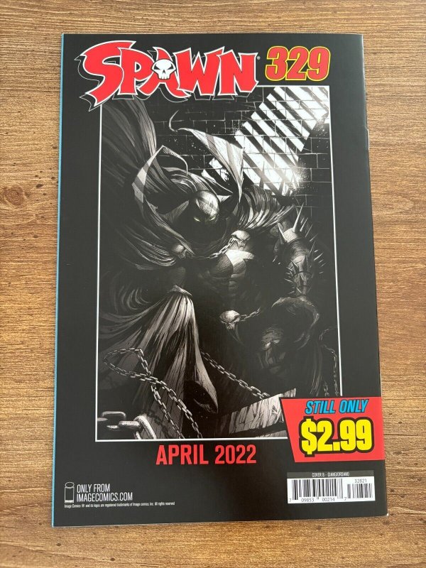 Spawn # 328 NM 1st Print Variant Cover Image Comic Book Todd McFarlane 2 J288