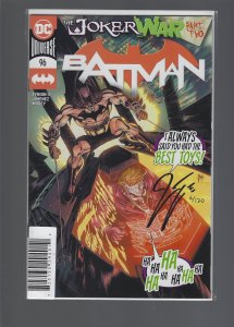 Batman #96 (2020) 6/160 Signed By James Tynion IV