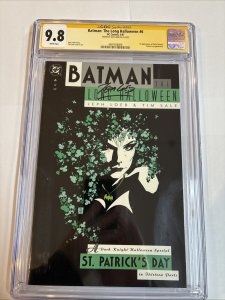 Batman The Long Halloween (1997) # 6 (CGC 9.8 SS) Signed Jeph Loeb • Census = 3