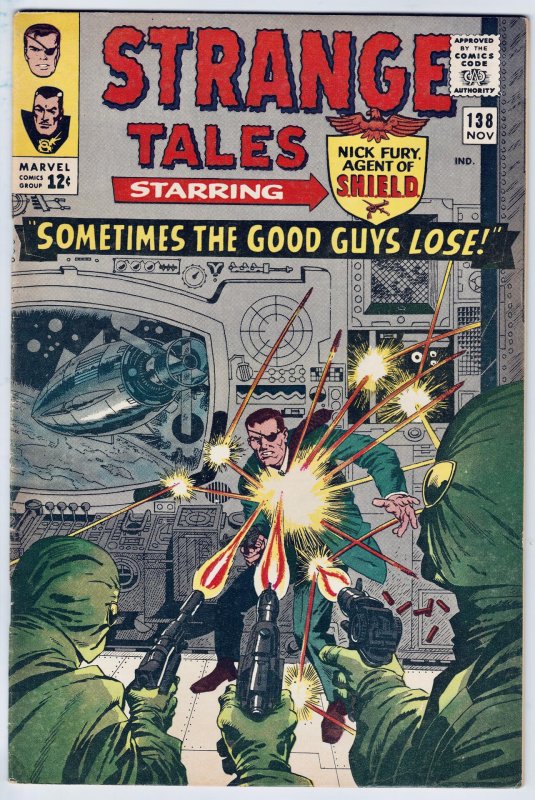 Strange Tales #138 (1965) VF-