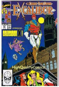 EXCALIBUR #21, NM, Phoenix, Captain Britain,1988 1990, more Marvel in store