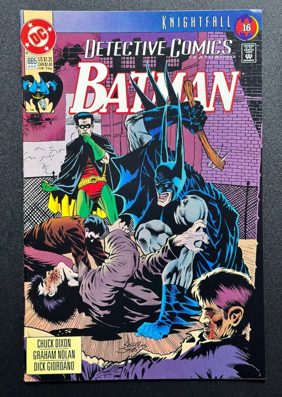 Detective Comics #665 (1993) Dixon Art [KEY] 1st Toni Bressi - VF+/NM