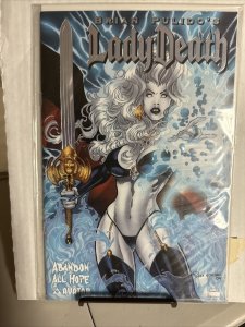 LADY DEATH ABANDON ALL HOPE 1.   AVATAR COMICS limited to 1300