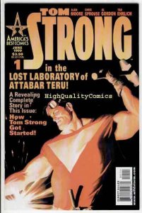 TOM STRONG #1, VF/NM, Alan Moore,  Alex Ross, Robot, Jetpack, 1999