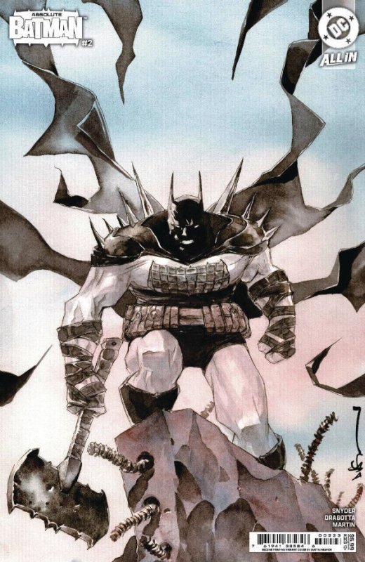 Absolute Batman #2 (Second Printing) Cover A, B, C, or D (Pick a Variant) 2024