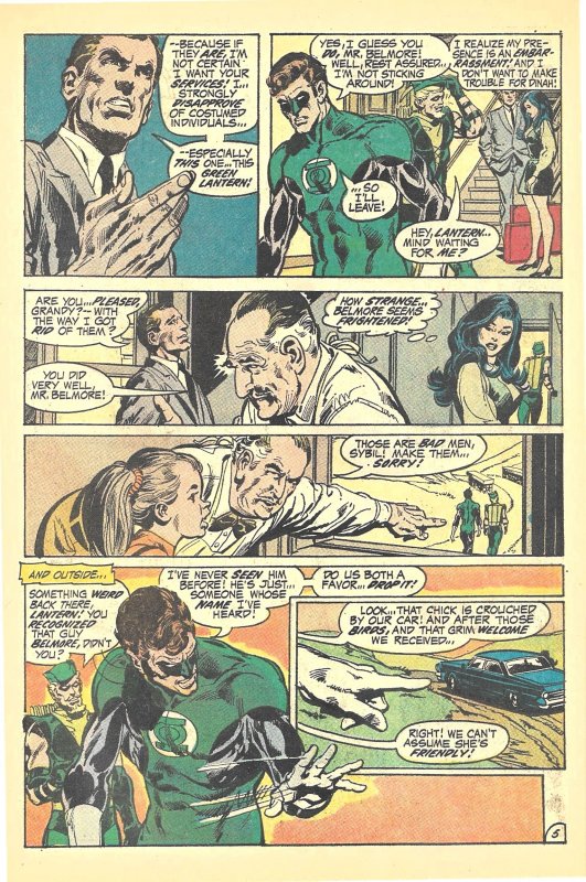 GREEN LANTERN #83 (Apr1971) 8.0 VF  Denny O'Neil!  Neal Adams!  BLACK CA...