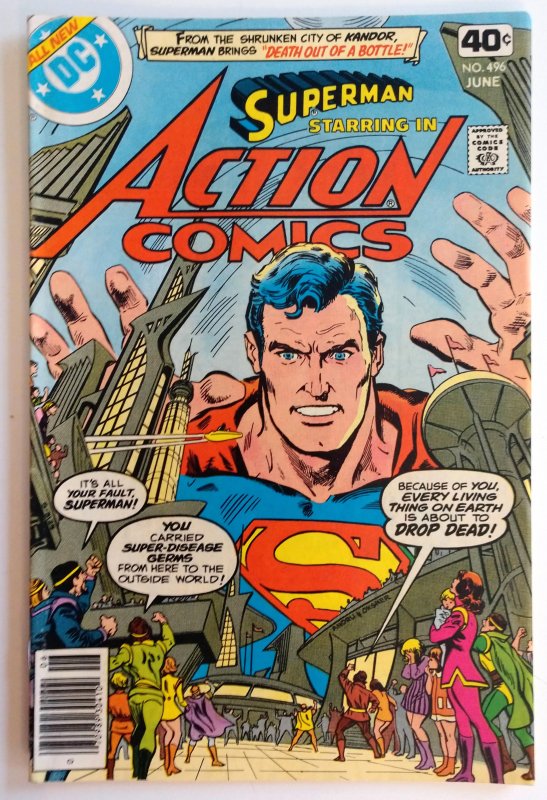 Action Comics #496  (FN/VF, 1979) NEWSSTAND