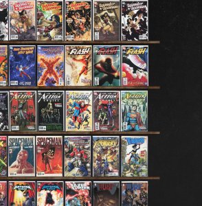 Huge Lot 170+ Comics with Action Comics, Wonder Woman, The Flash & More!