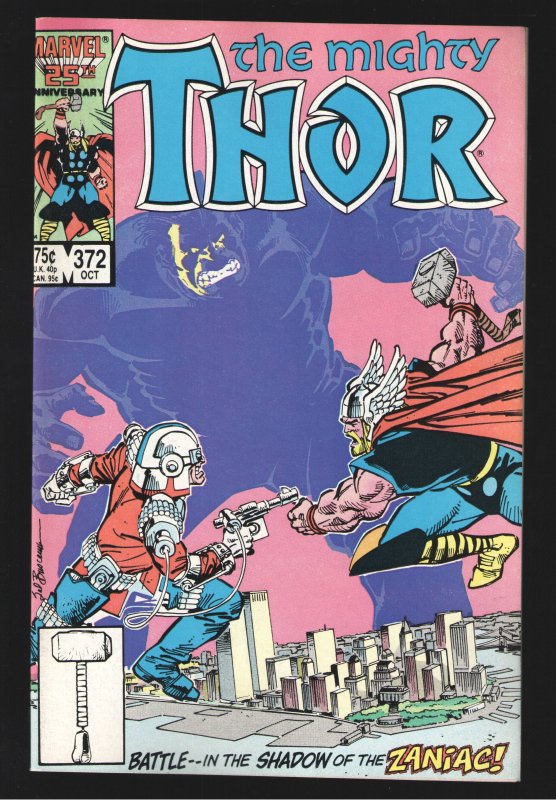 THOR 372 NM 9.6-9.8;UNREAD,UNTOUCHED-1ST APPEARANCE TIME VARIANCE AUTHORITY!