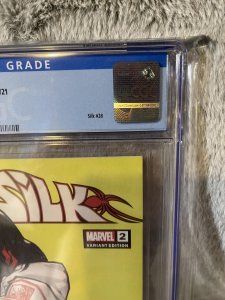 Silk 2 Rose Besch 1:25 Retailer Incentive CGC 9.8