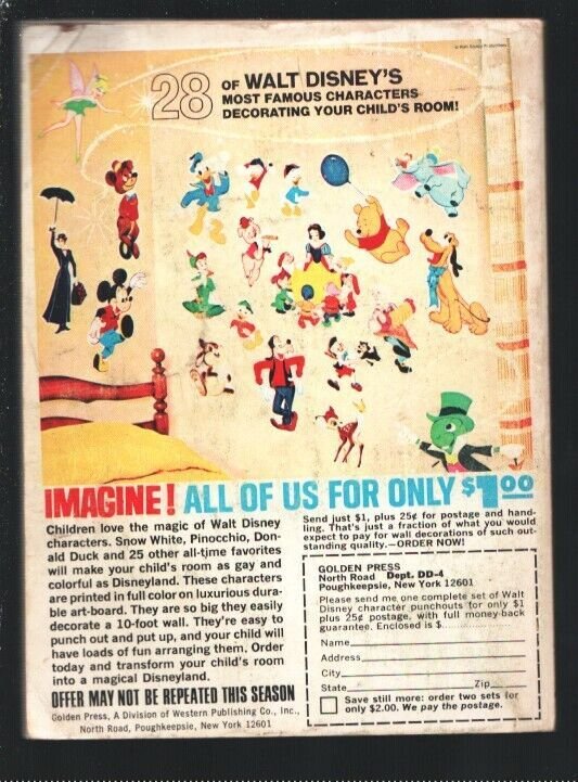 Walt Disney Comics Digest #19 1970-Sleeping Beauty-Carl Barks-Donald Duck-Unc...