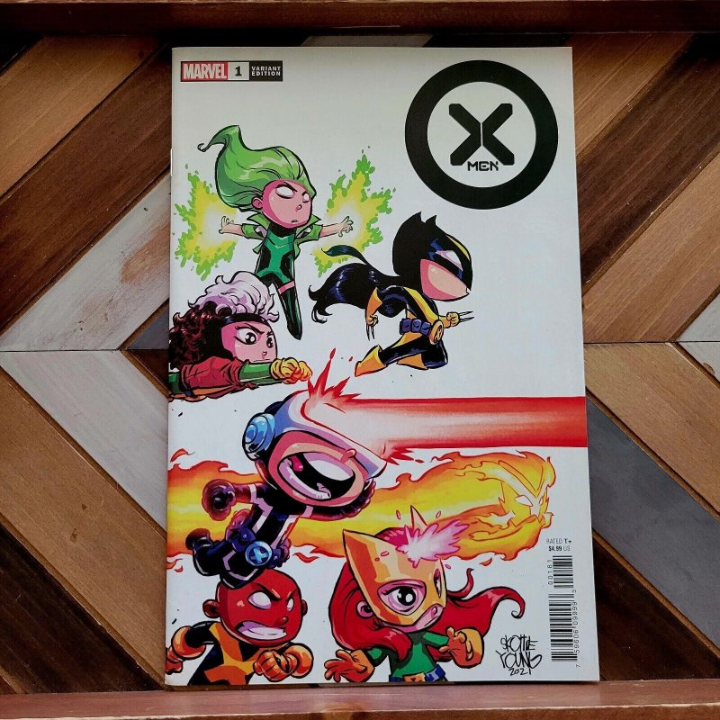 X-Men #1 (Marvel 2021) NM, Skottie Young baby variant, Krakoa + many 1st apps 