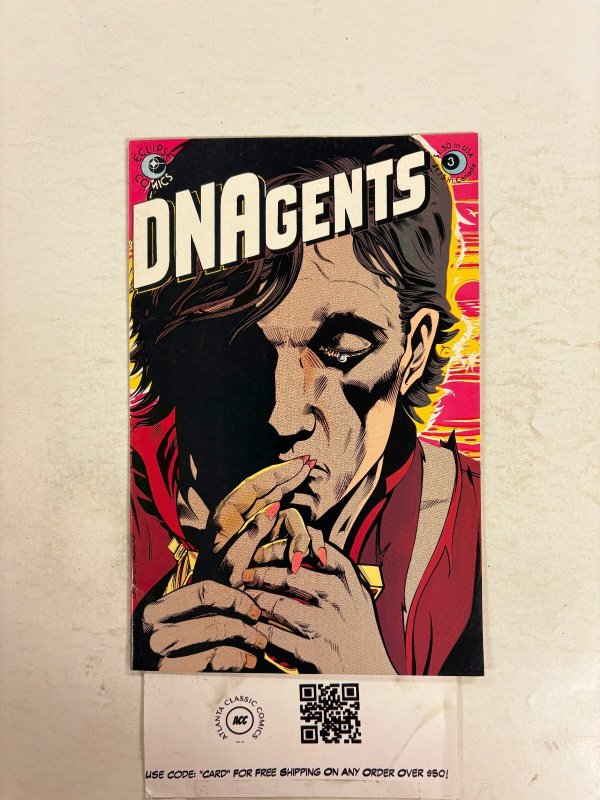 DNAgents #3 NM Eclipse Comic Books Evanier Schauer Blyberg 9 HH110