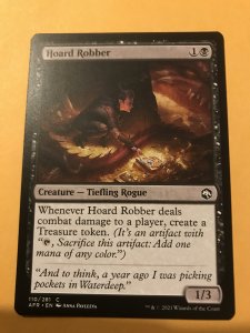 HOARD ROBBER : Magic the Gathering MtG / Adventures in Forgotten Realms