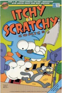 Itchy & Scratchy Comics #3, VF (Stock photo)