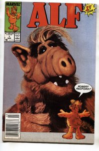 ALF #1-MARVEL COMICS-NBC-TV-PHOTO COVER-FIRST ISSUE-newsstand