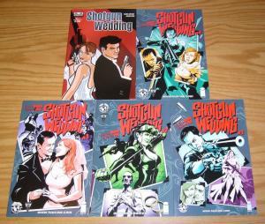 Shotgun Wedding #1-4 VF/NM complete series + one-shot - assassins top cow 2 3