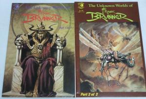 UNKNOWN WORLDS OF FRANK BRUNNER (EC) 1-2