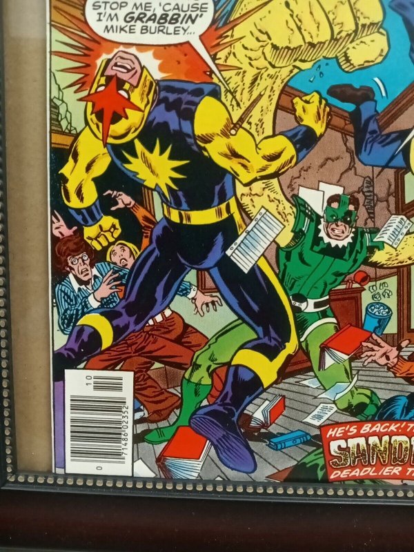 The Man Called Nova #14 VF+ Oct Sandman Final Marvel Comics 1977. P03