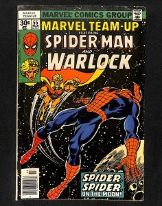 Marvel Team-up #55 Spider-Man Adam Warlock!