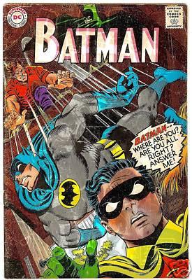 Batman #196 DC Comics 1967 Fn-