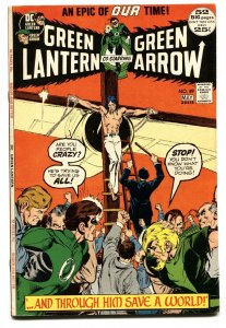 GREEN LANTERN #89 comic book 1972-GREEN ARROW-NEAL ADAMS ART VF