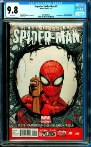 Surperior Spider-Man #5 CGC Graded 9.8 Death of  Massacre
