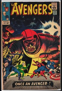 The Avengers #23 (1965) The Avengers [Key Issue] FN- Condition