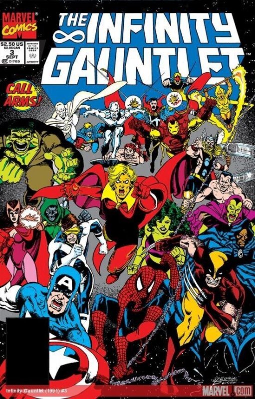 Infinity Gauntlet 1-6 Set Marvel Comics 1991 TMB4