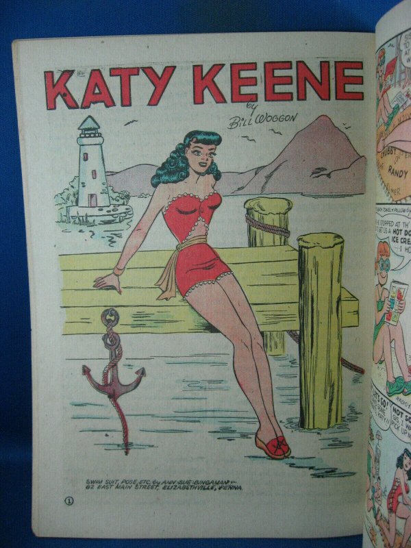 SUZIE 88 VG+  ARCHIE KATY KEENE GINGER 1952 DOUBLE ENTENDRE