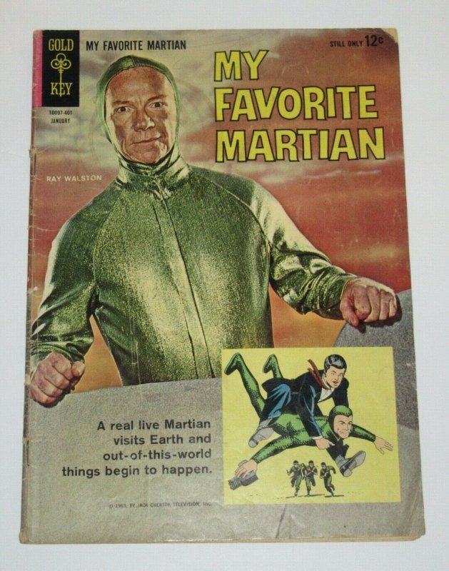 My Favorite Martian #1 1964 Silver Age Gold Key Comics VG/FN