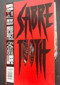 Sabretooth #1 (1993) Die Cut Cvr - KEY - 1st Solo