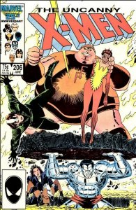 The Uncanny X-Men #206 Marvel Comics (1986) 1st Print Comic Book MINT