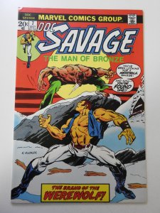 Doc Savage #7 (1973) VF Condition!
