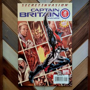 CAPTAIN BRITAIN & MI-13 #1 VF (Marvel 2008) Premiere! 1st App DR. FAIZA HUSSAIN