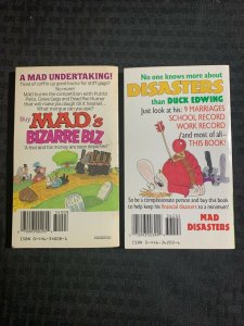 1987/92 MAD Bizarre & Disasters 1st Ed FN/FN+ Paperback - Nick Meglin Collection