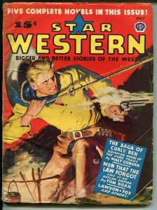 Star Western 5/1945-Popular-Walt Coburn-Art Lawson-western pulp stories-VG