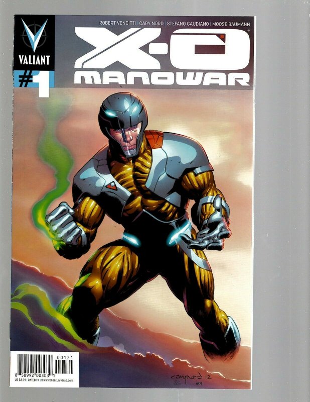 12 Comics A. Armstrong #1 2 X-O 1 2 Shadowman 1 Harbinger 1-4 X-Men 25-27 J438